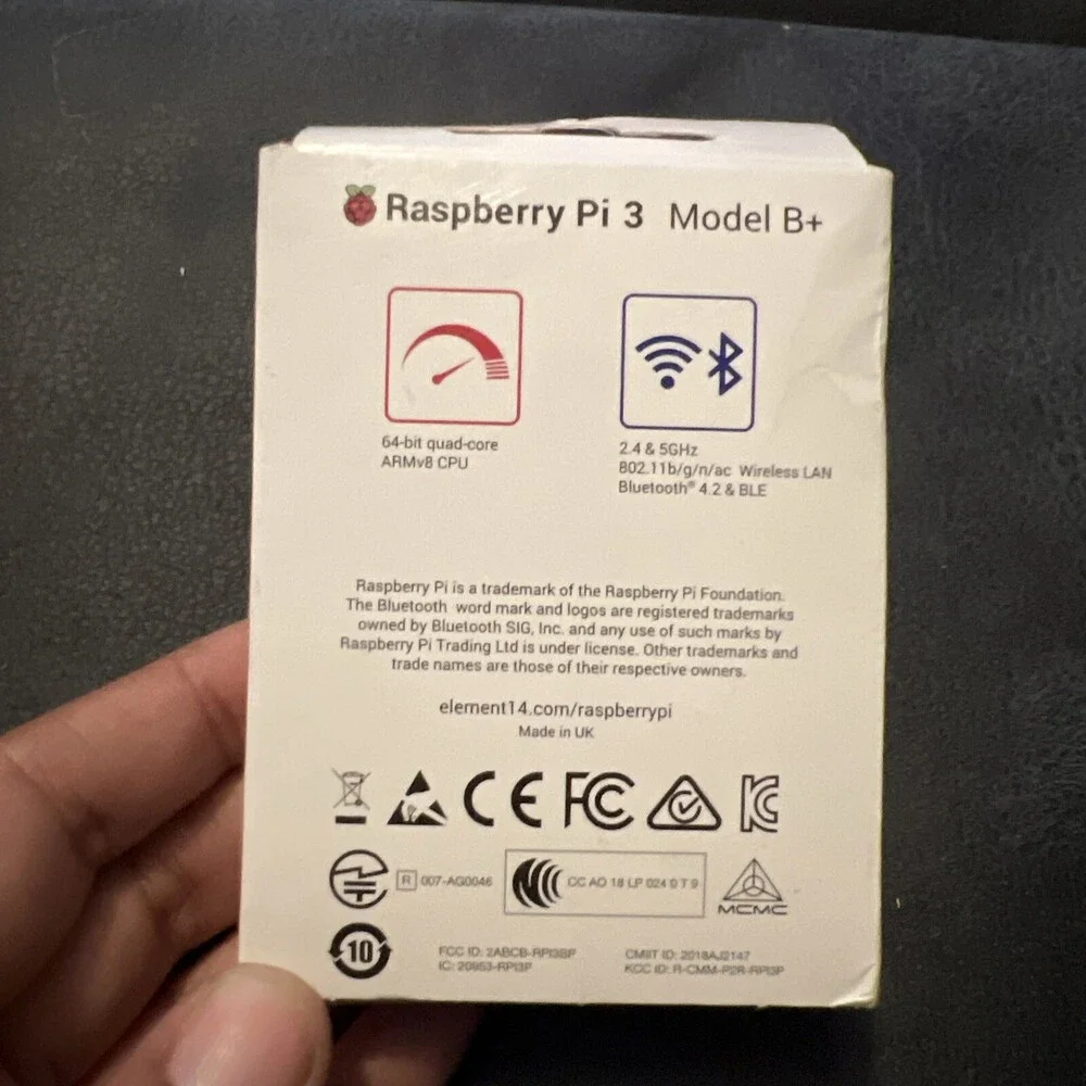 Element14 Raspberry Pi 3 Model B+ Motherboard (RPI3BP) - Picture 2 of 2